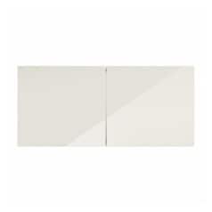 Winterton Gloss Porcelain 1000 Tall Bridging Unit Doors (Pair) CAD Cut Out Primary