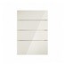 Winterton Gloss Porcelain 500 Drawer Front CAD Cut Out Front Unit