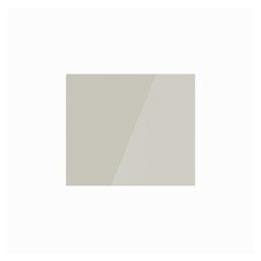 Winterton Gloss Sandstone 400 Handleless Pan Drawer Front (342mm) CAD Cut Out Primary