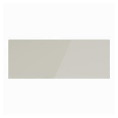 Winterton Gloss Sandstone 900 Handleless Pan Drawer Front (342mm) CAD Cut Out Primary