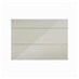 Winterton Gloss Sandstone 1000 Pan Drawer Or Bridging Unit Door CAD Cut Out Front Unit