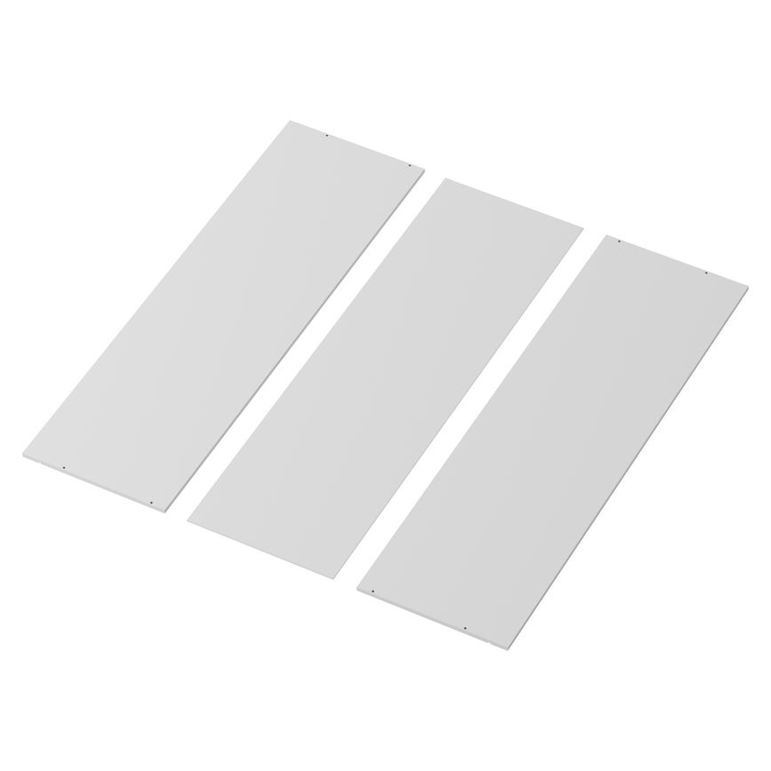 White 1942mm x 600mm x 575mm Flat Pack Appliance Tower Cabinet Pack 1 of 2