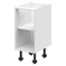 White 400mm Hi-Line Base Cabinet