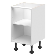 White 500mm Hi-Line Base Cabinet