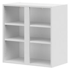 White 700 x 390mm Full Height Wall Cabinet