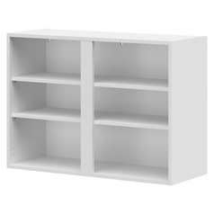 White 1000 x 390mm Full Height Wall Cabinet