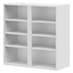White 900 x 390mm Tall Wall Cabinet
