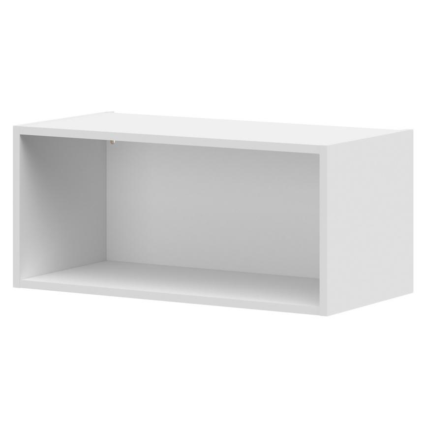 White 800 x 390mm Half Height Wall Cabinet