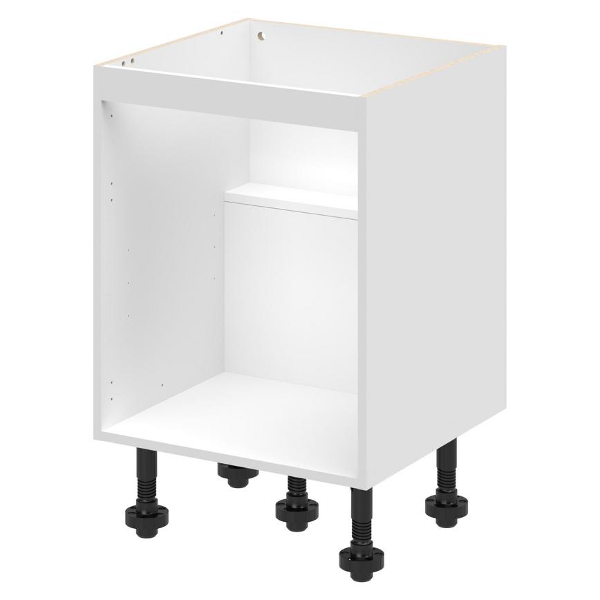 White 600mm Sink Base Cabinet