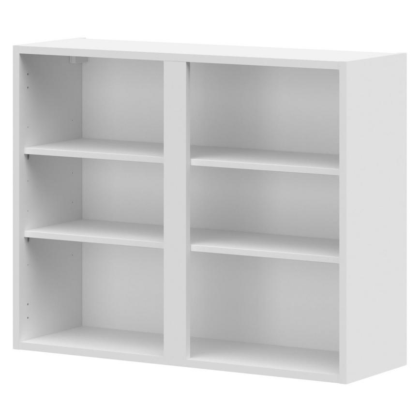 White 900mm Full Height Wall Cabinet