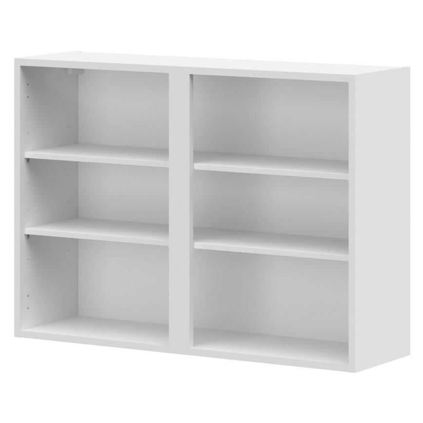 White 1000mm Full Height Wall Cabinet