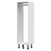 White 600mm Fridge Freezer Tower Cabinet