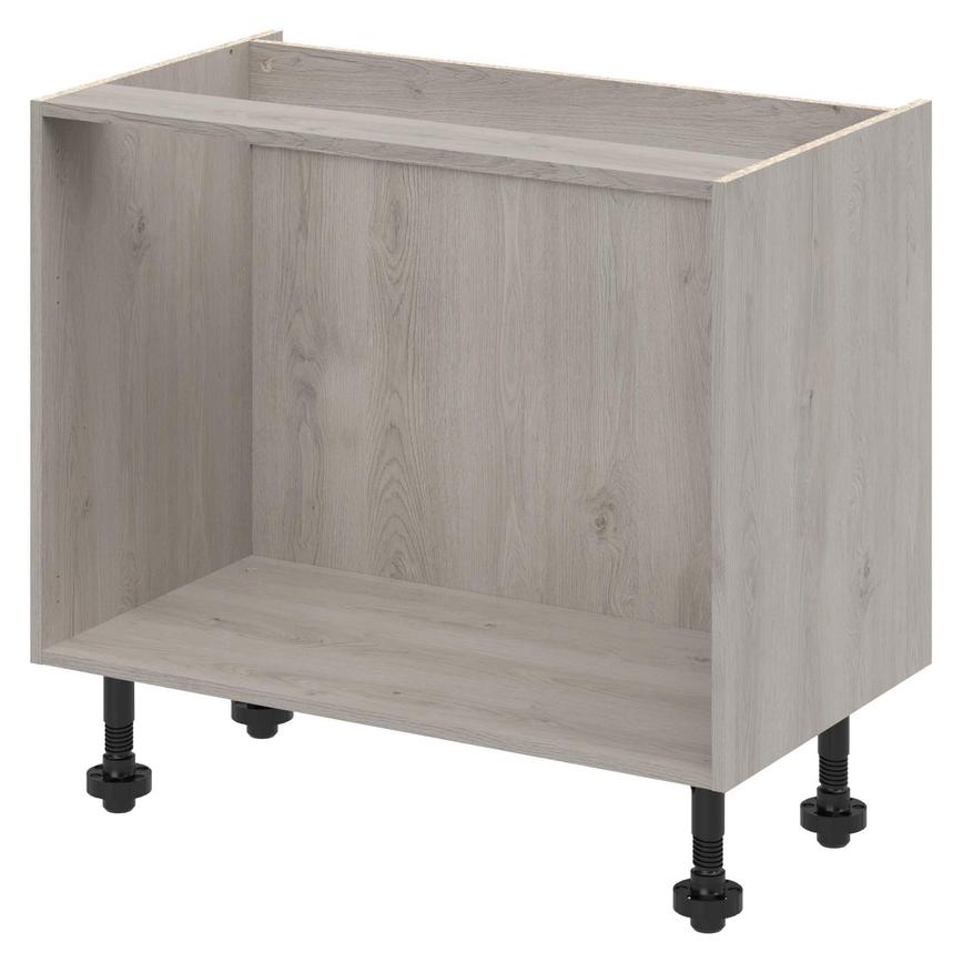 Light Grey Oak 1000mm Drawer Base Corner Cabinet
