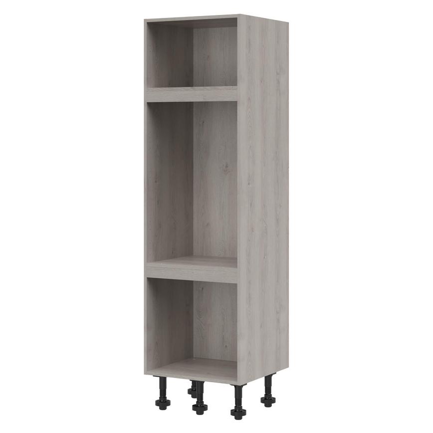 Light Grey Oak 600mm Appliance Tower Cabinet