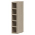 Natural Oak 150mm Wine Rack Cabinet