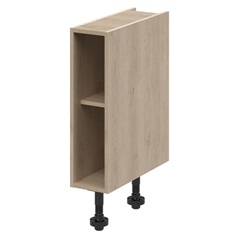 Natural Oak 200mm Hi-Line Base Cabinet