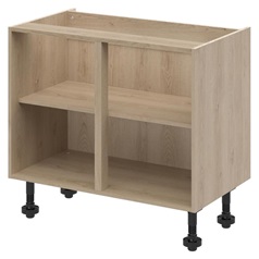 Natural Oak 1000mm Hi-Line Base Cabinet