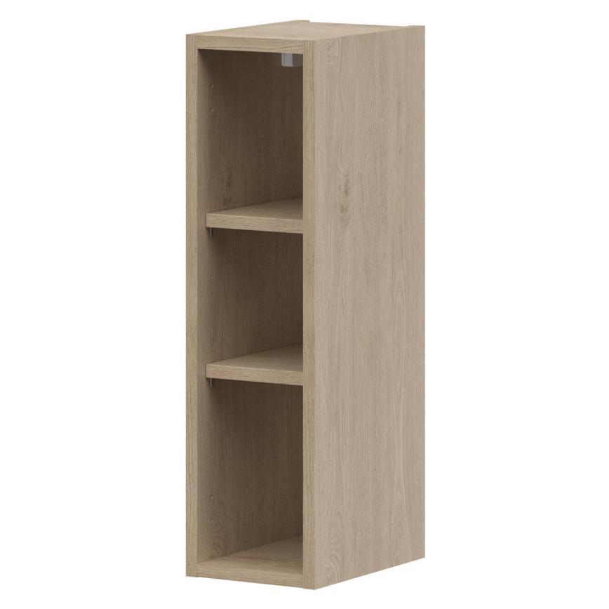 Natural Oak 200mm Full Height Wall Cabinet