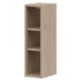 Natural Oak 200mm Full Height Wall Cabinet