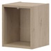 Natural Oak 300mm Half Height Wall Cabinet
