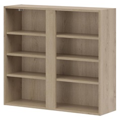 Natural Oak 1000mm Tall Wall Cabinet