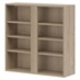 Natural Oak 900mm Tall Wall Cabinet