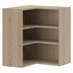 Natural Oak 631mm L Shaped Corner Wall Cabinet