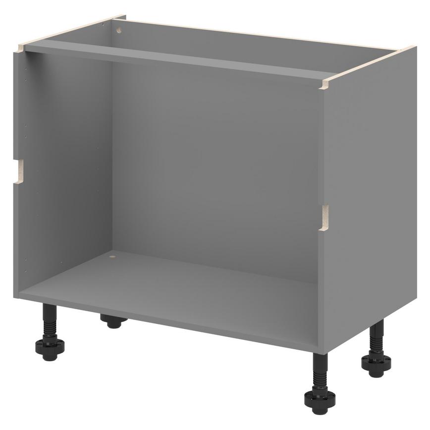 Slate Grey Handleless 1000mm 2, 3 or 4 Drawer Base Cabinet