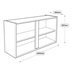 1000 Standard Wall Cabinet Line Drawing