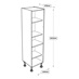 400mm Larder Cabinet Line Drawing