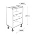 500mm Shallow Hi-Line Base Cabinet Line Drawing