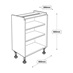 600mm Shallow Hi-Line Base Cabinet Line Drawing