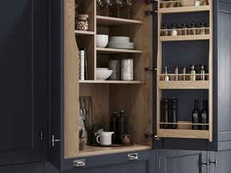 Elmbridge Navy In-Frame Larder Cameo