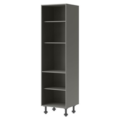 Croft Grey-Croft Grey 600 Tall Larder Tower Cabinet