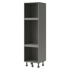 Croft Grey-Croft Grey 600 Tall Appliance Tower Cabinet