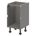 Croft Grey 750mm x 500mm x 575mm Ready Assembled Handleless Drawer Base Cabinet