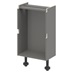 Croft Grey 750mm x 500mm x 290mm Ready Assembled Handleless Drawer Base Cabinet