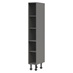 Croft Grey 1942mm x 300mm x 575mm Ready Assembled Handleless Larder Tower Cabinet