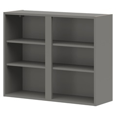 Croft Grey 720mm x 900mm x 290mm Ready Assembled Wall Cabinet