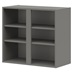 Croft Grey 720mm x 800mm x 390mm Ready Assembled Wall Cabinet