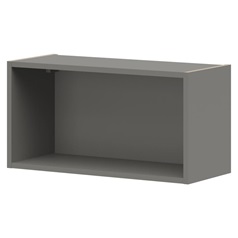 Croft Grey 360mm x 700mm x 290mm Ready Assembled Wall Cabinet