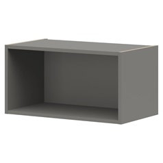 Croft Grey 360mm x 700mm x 390mm Ready Assembled Wall Cabinet