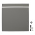 Internal Croft Grey 564mm x 500mm Appliance Tower Shelf Pack