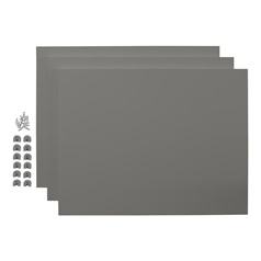 Internal Croft Grey 564mm x 434mm Tower Shelf Pack