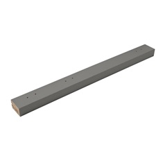 Croft Grey 683mm x 36mm Base Centre Upright Rail Pack