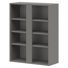 Croft Grey 900mm x 700mm x 290mm Ready Assembled Wall Cabinet
