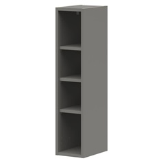 Croft Grey 900mm x 200mm x 290mm Ready Assembled Wall Cabinet