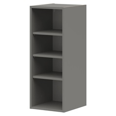 Croft Grey 900mm x 350mm x 390mm Ready Assembled Wall Cabinet
