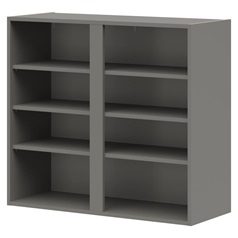 Croft Grey 900mm x 1000mm x 390mm Ready Assembled Wall Cabinet