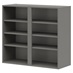 Croft Grey 900mm x 1000mm x 390mm Ready Assembled Wall Cabinet
